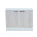 BASE MUEBLE LAVAPLATO 2 PUERTAS 98,5X48,5X83 CMS ACACIA - Imagen 3