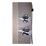 Columna Ducha Color Aluminio Mini Jets 140x20 Cms - Imagen 4