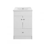 Kit Mueble B-50-PH + Vanitorio 50C Blanco  / 50x80x40cm