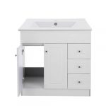 Kit Mueble B80PHD-B + Vanitorio P-80 Blanco Derecho / 80x80x47cm - Imagen 2