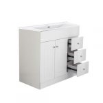Kit Mueble B80PHD-B + Vanitorio P-80 Blanco Derecho / 80x80x47cm - Imagen 4