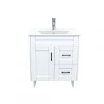 Kit Mueble Deluxe 70SK + Vanitorio Plano-70 Blanco Derecho/ 70x47x80cm