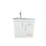 Kit Mueble Lavaplatos 80x50 Derecho + Monomando