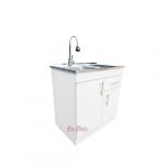 Kit Mueble Lavaplatos 80x50 Derecho + Monomando - Imagen 2