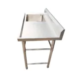 Lavafondo  Acero Inoxidable 120x60x81 Cms secado derecho - Imagen 5
