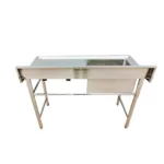 Lavafondo  Acero Inoxidable 120x60x81 Cms secado derecho - Imagen 7