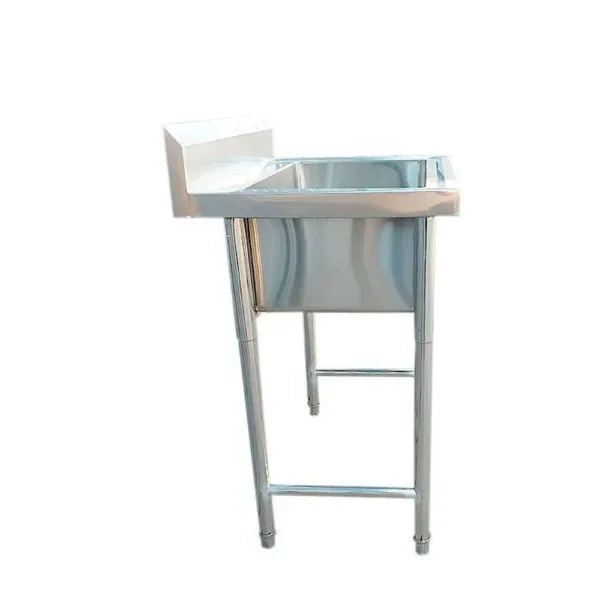Lavafondo  Acero Inox 80x60x90 Cms Profundidad 29cm - Imagen 7