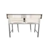 Lavafondo  Acero Inoxidable Doble 120x60x81 Cms - Imagen 6
