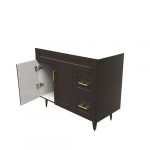 Mueble Vanitorio Deluxe 100SK CAFÉ / 98x80x45cm - Imagen 3