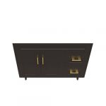Mueble Vanitorio Deluxe 100SK CAFÉ / 98x80x45cm - Imagen 4