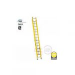 ESCALERA FIBRA DE VIDRIO TELESCÓPICA 7,62 MTS 28 PELD CAP. CARGA 200 KILOS CUPRUM