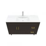 Kit Mueble Deluxe 120SK + Vanitorio Plano-120 Café / 120x80x47cm - Imagen 3