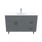 Kit Mueble Deluxe 120SK + Vanitorio Plano-120 Gris / 120x80x47cm
