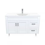 Kit Mueble Deluxe 120SK + Vanitorio Plano-120 Blanco / 120x80x47cm