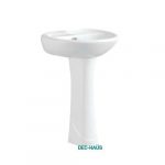Sala De Baño Dec-Haus Wc 30 Cms + Lavamanos Pedestal Agne - Imagen 3