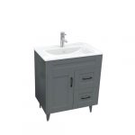 Kit Mueble Deluxe 70SK + Vanitorio Plano-70 Gris / 70x47x80cm - Imagen 2
