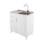 Kit Mueble + Lavaplatos Blanco Izquierdo / 80x90x50cm - Imagen 3