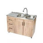 Kit Mueble + Lavaplatos W Doble Izquierdo /120x90x50cm