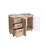 Kit Mueble + Lavaplatos W Izquierdo 100x90x50cm - Imagen 3