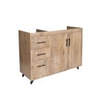 Mueble para Lavaplato Domsa Modelo PVC100WI (1mts) / 100x90x47cm - Imagen 2