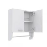 Botiquín Blanco Porta Toalla Bath28 50x45x14 Cms - Imagen 2