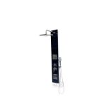 Columna Ducha 2 Jets Black Glass2 130x20x8 Cms - Imagen 2
