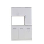 Compacto Cocina 110 Blanco 110×38×180 cm