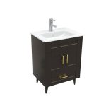Kit Mueble Deluxe B60SK + Vanitorio Plano-60 Café / 60x47x80cm - Imagen 2