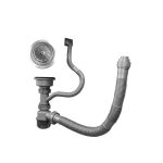 Lavaplatos Deluxe Domsa MDS7545A-GREY-CON/L Sobre Cubierta / 75x46x20cm (Incluye Accesorios) - Imagen 7