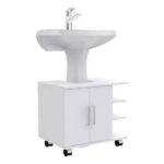 Mueble Optimizador Lavamanos Pedestal Bath55 55x41x50 Cms