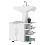 Mueble Optimizador Lavamanos Pedestal Bath55 55x41x50 Cms - Imagen 2