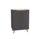 Vanitorio + Cubierta Laurent Con Patas 60x45x86 Cms