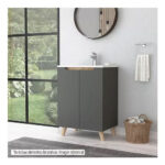 Vanitorio + Cubierta Laurent Con Patas 60x45x86 Cms - Imagen 3