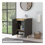 Vanitorio + Cubierta Laurent Con Patas 60x45x86 Cms - Imagen 4