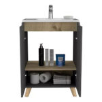 Vanitorio + Cubierta Laurent Con Patas 60x45x86 Cms - Imagen 5