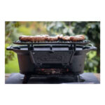 Parrilla De Sobremesa A Carbón De Fierro Fundido 50x27x21cm - Imagen 2