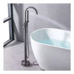 Grifería-llave Pedestal Dechaus Para Tina Isla Cromo-af6057 - Imagen 2