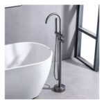 Grifería-llave Pedestal Dechaus Para Tina Isla Cromo-af6057 - Imagen 4