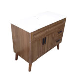 Kit Mueble Vanitorio Elegance Nogal / 100x80x47cm - Imagen 3