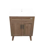 Kit Mueble Vanitorio Elegance Nogal / 60x80x47cm - Imagen 2