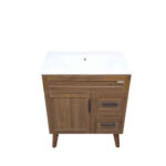 Kit Mueble Vanitorio Elegance Nogal / 70x80x47cm - Imagen 2