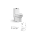 Wc One Piece Descarga 20 Cms Largo 68cm Act7285 Dechaus - Imagen 2