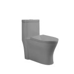 Wc One Piece Gris Matte Desc. Piso 30cm Act2042mg Dechaus