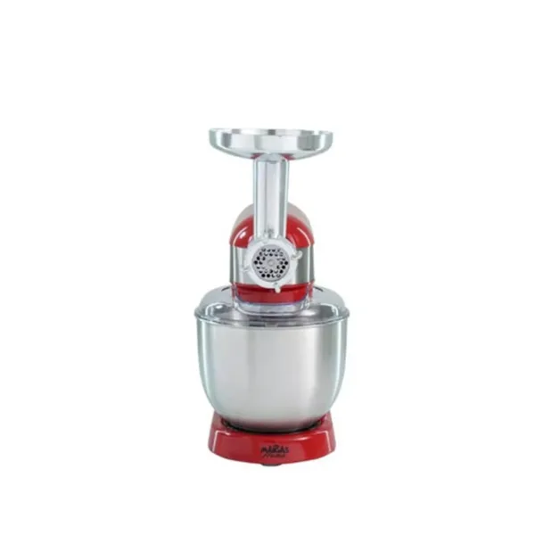 Batidora 5lts + Molino De Carne Lorenza 1000w 220v Rojo - Imagen 2