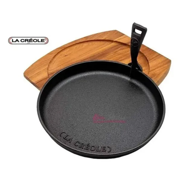 Plato Para Servir En Hierro Fundido Para Asados 22cm - Imagen 4