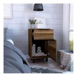 Velador Kaia Z-41 Caramelo-wengue 41x36x70 Cm