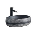 Lavamanos Sobreponer SLC880 INCA BLACK / 47,5x34x14,5cm No incluye grifería