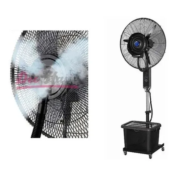 Ventilador Pedestal Con Nebulizador 66 Cms 26 Pul - Imagen 2