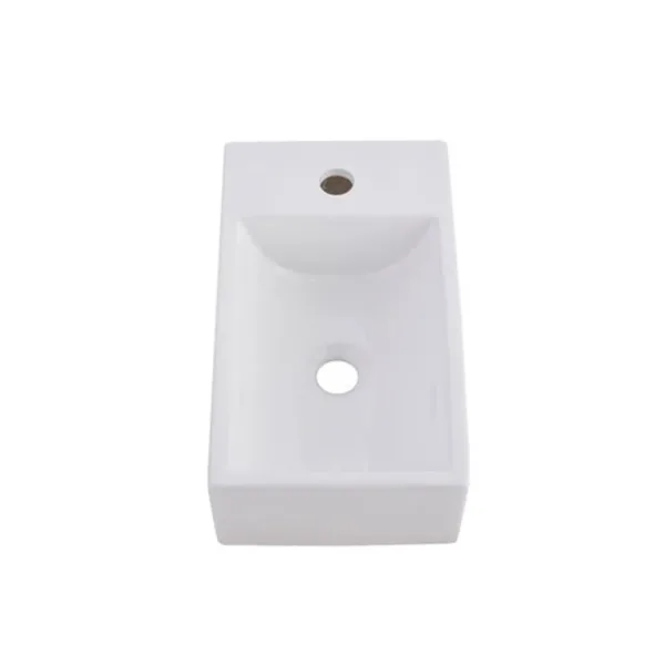 Lavamanos Sobreponer SLC9070B / 48x27x12,5cm No Incluye Grifería - Imagen 3