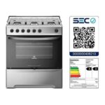 Cocina A Gas Mademsa 6 Platos Inox Con Limpiafácil M 820 T - Imagen 8